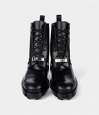 HMFunk Leather Combat Boots Bold Style Meets Exceptional Craftsmanship