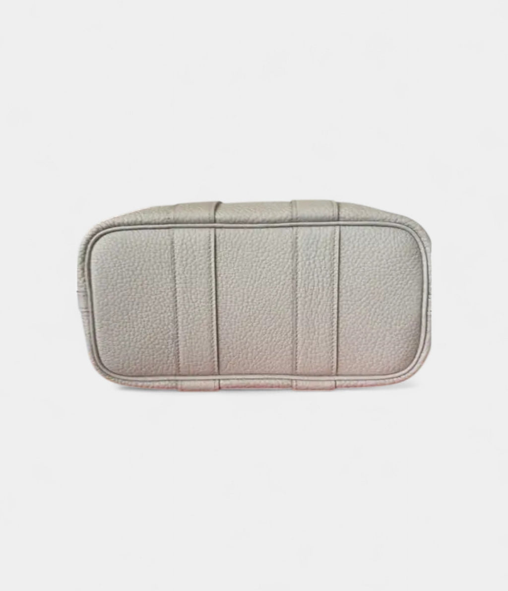 HMGarden Party Beige Leather Bag