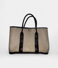 HMGarden Party Beige Leather Tote Bag