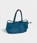 HMGarden Party Blue Leather Bag