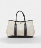 Hermes Garden Party Brown Leather Tote Bag
