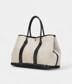 Hermes Garden Party Brown Leather Tote Bag