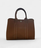 HMGarden Party Gold Leather Handbag