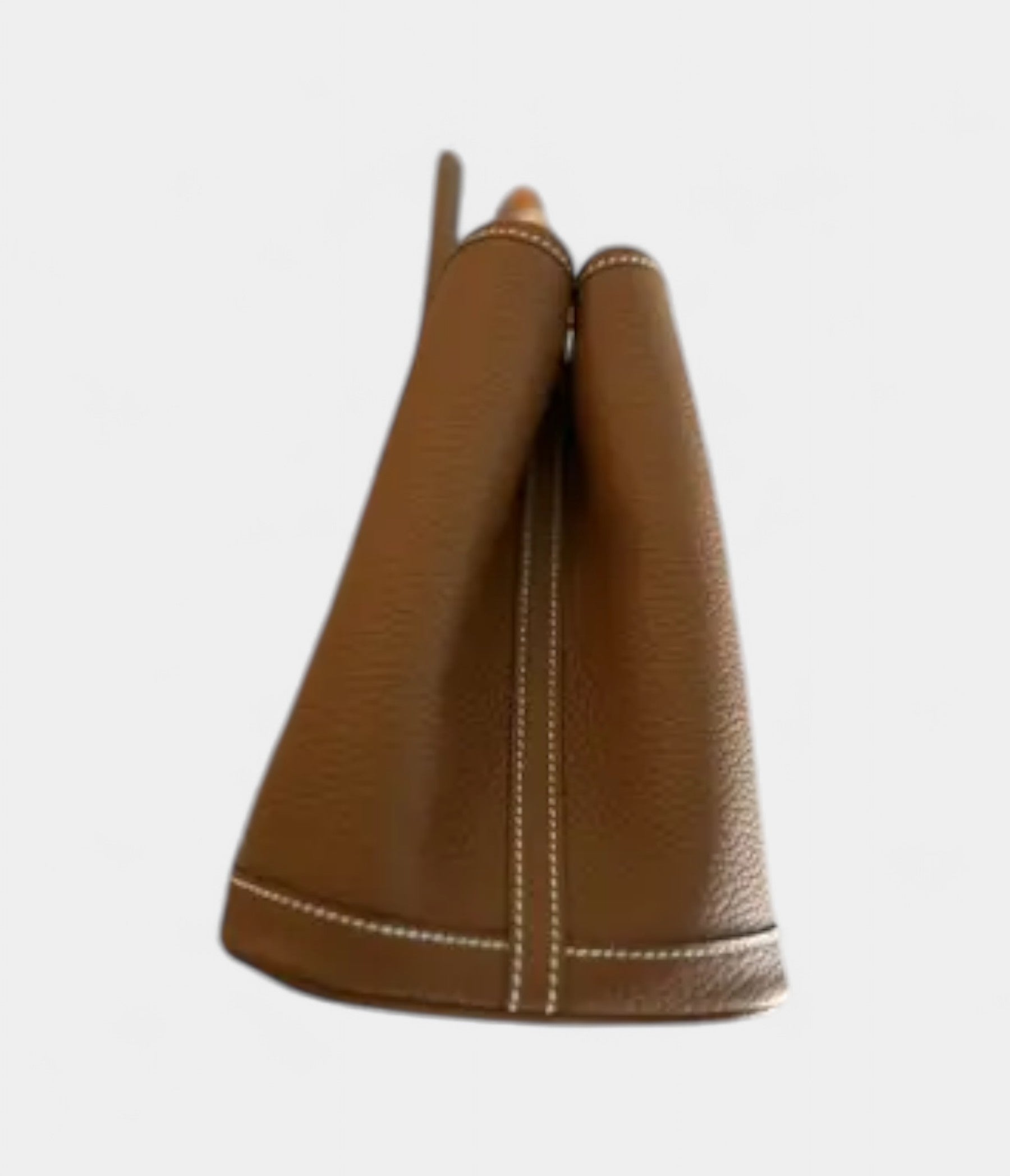 HMGarden Party Gold Leather Handbag