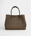 HMGarden Party Grey Leather Bag