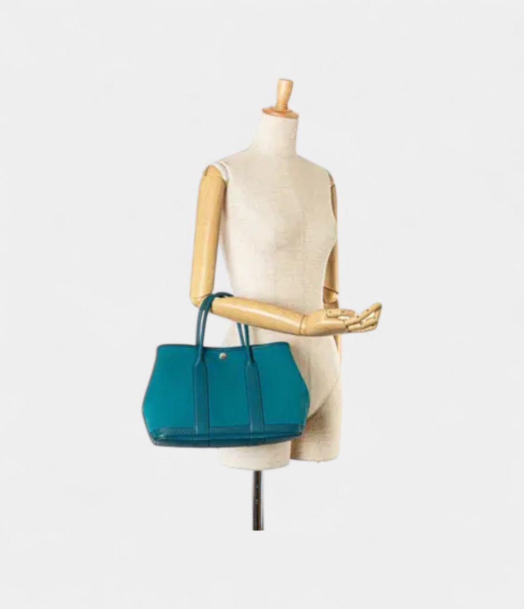 HMGarden Party Leather Tote Bag with Timeless Elegance