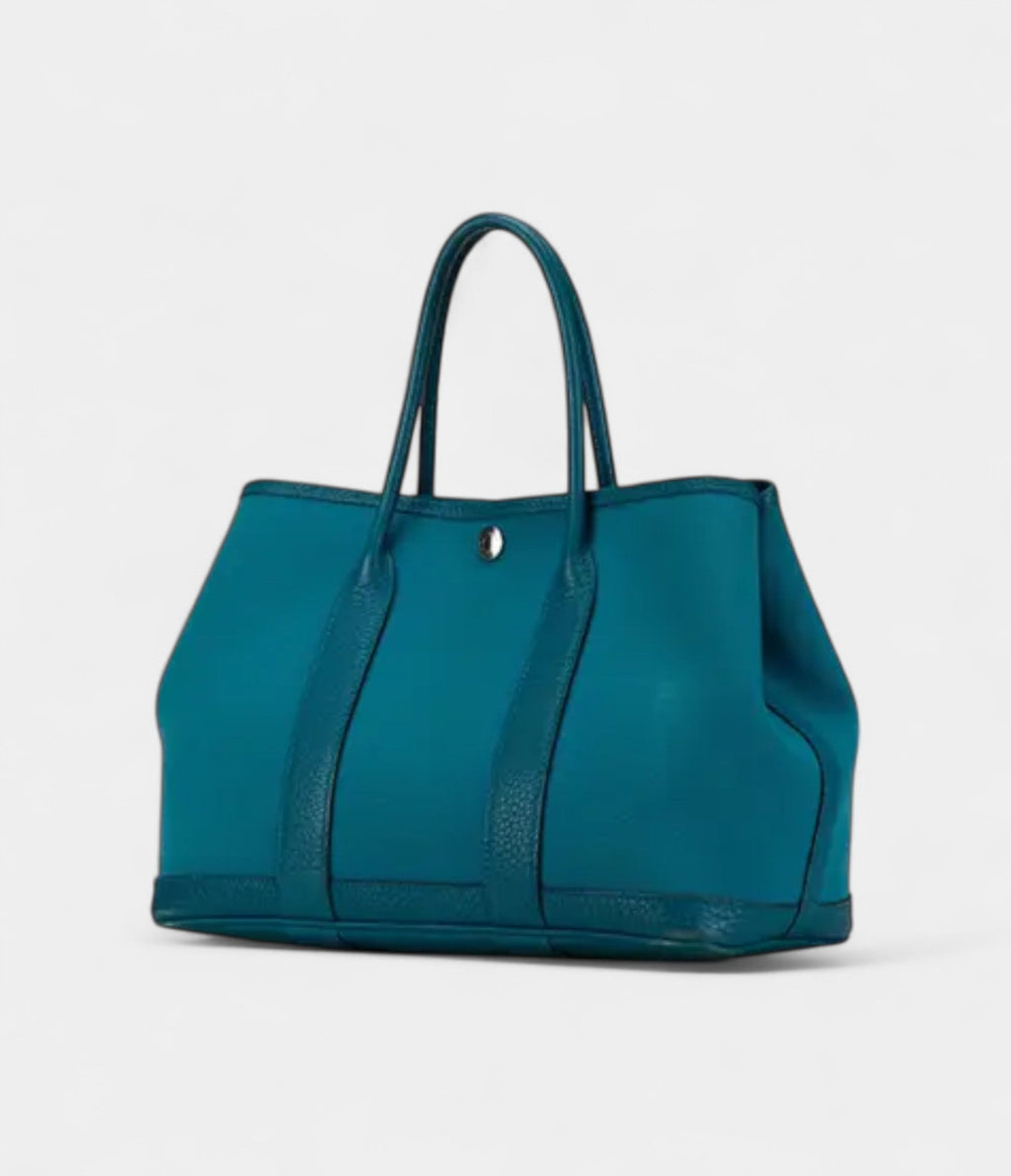 HMGarden Party Leather Tote Bag with Timeless Elegance