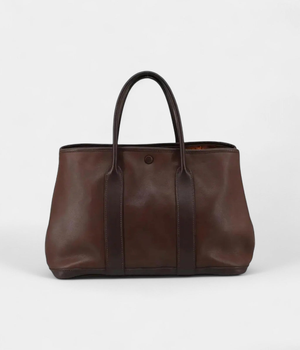 HMGarden Party Leather Tote Timeless Elegance