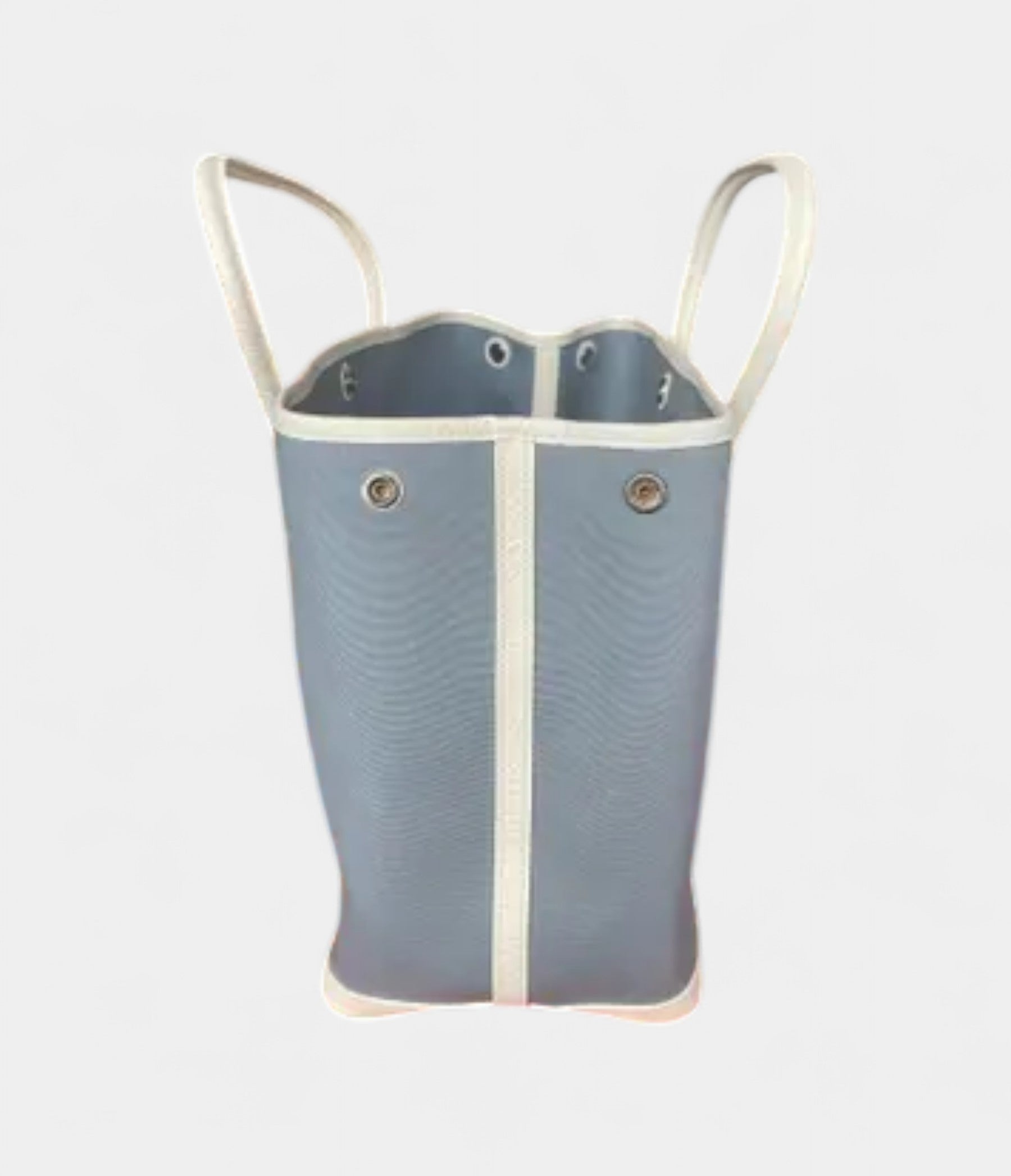 HMGarden Party Leather Tote in Blue Elegance Bag