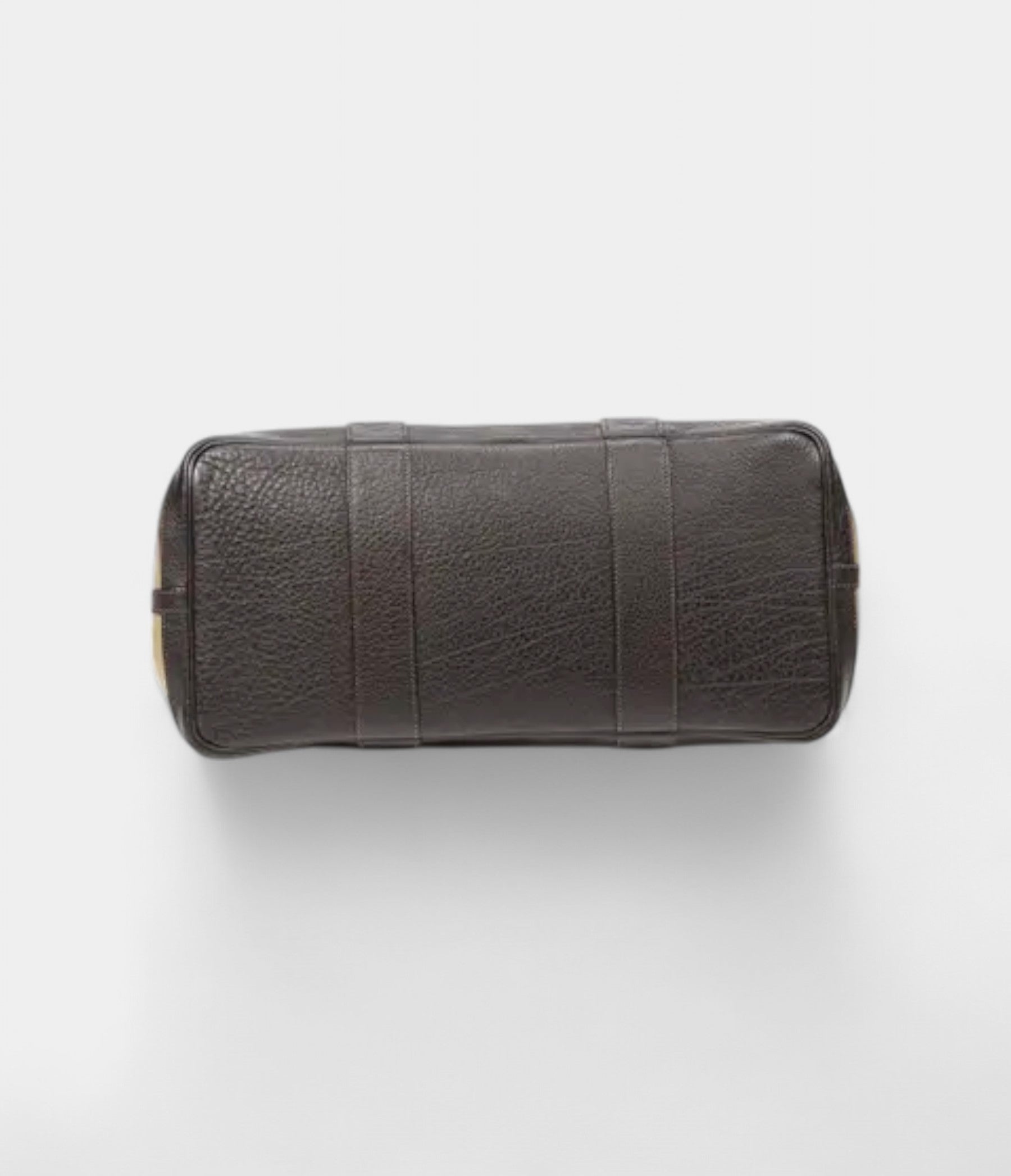 HMGarden Party Leather and Canvas Handbag