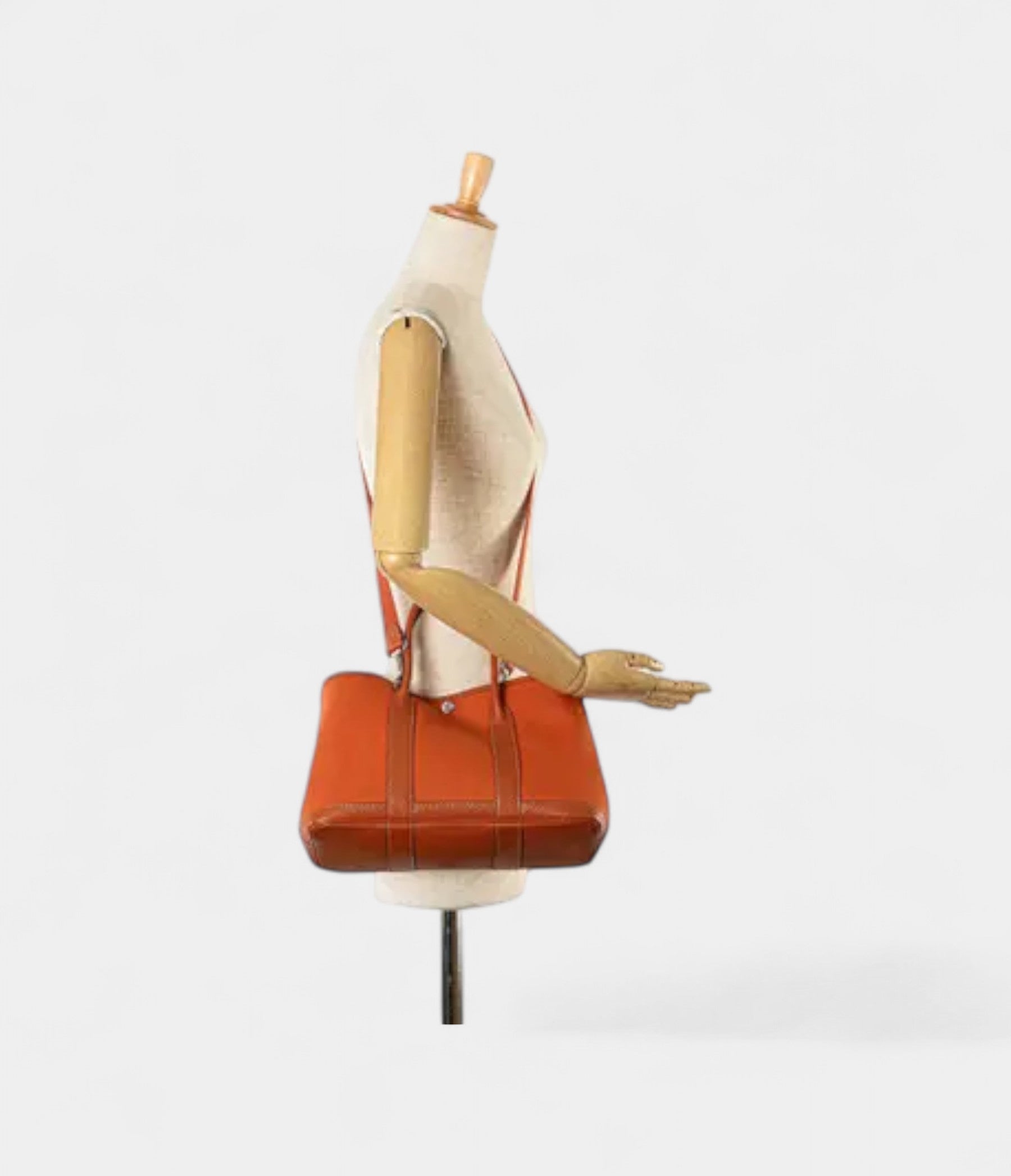 HMGarden Party Orange Leather Crossbody Bag