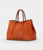 HMGarden Party Orange Leather Crossbody Bag