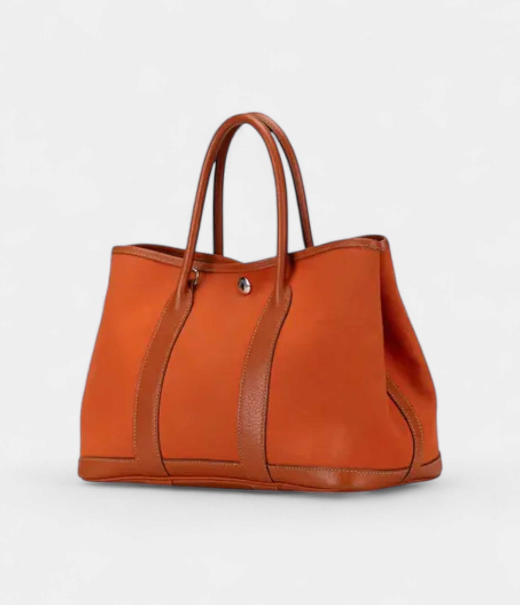 HMGarden Party Orange Leather Crossbody Bag