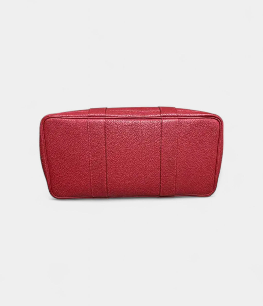 HMGarden Party Red Leather Bag