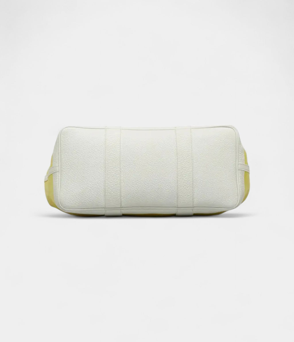 HMGarden Party Yellow Leather Bag