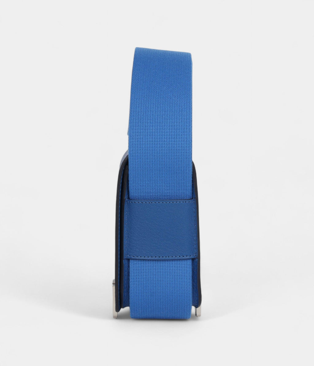 HMGeta Bag Bleu France Chevre Palladium Hardware
