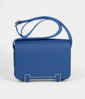 HMGeta Bag Bleu France Chevre Palladium Hardware