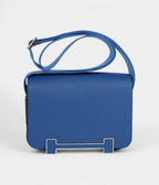 HMGeta Bag Bleu France Chevre Palladium Hardware