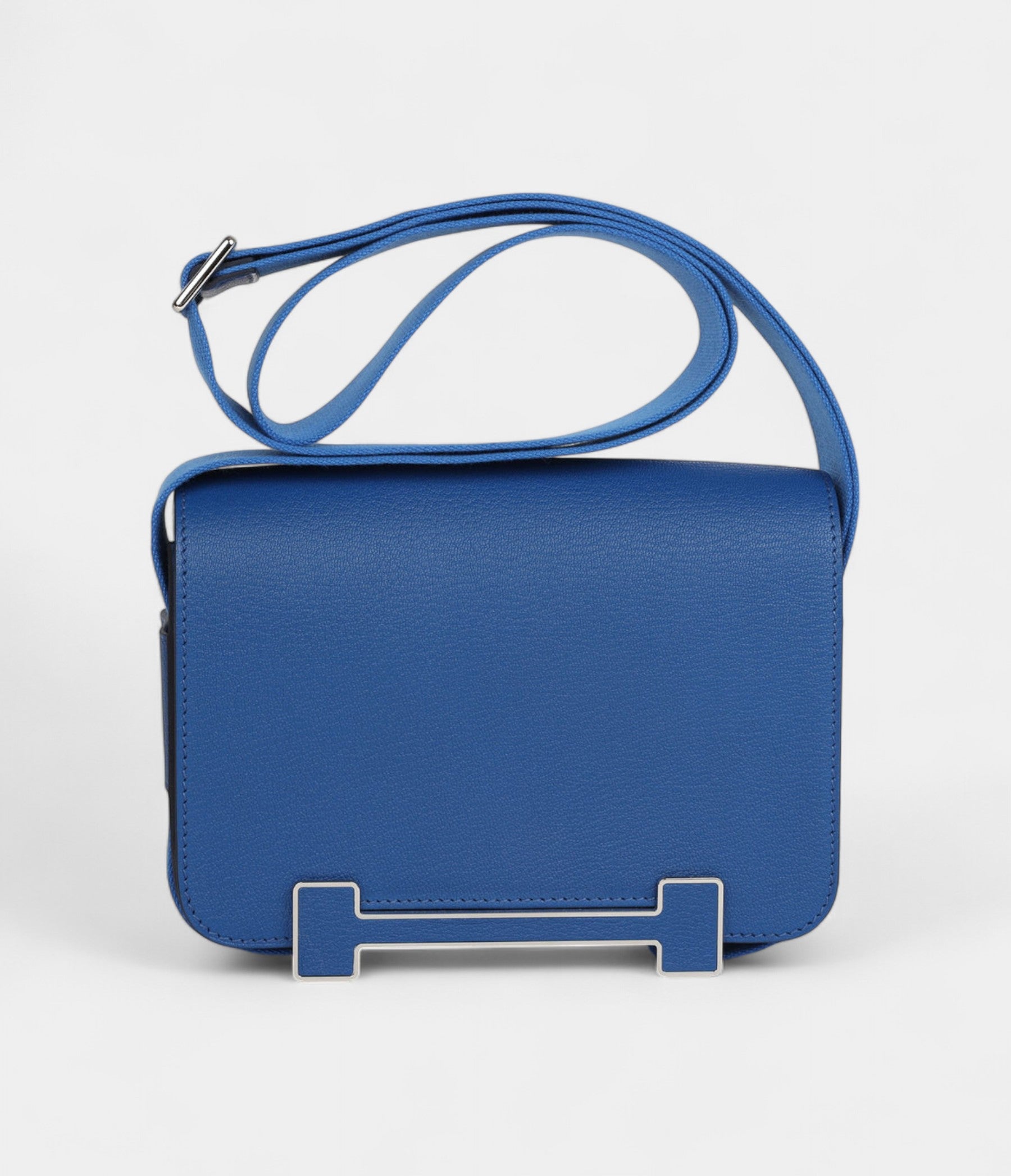 HMGeta Bag Bleu France Chevre Palladium Hardware