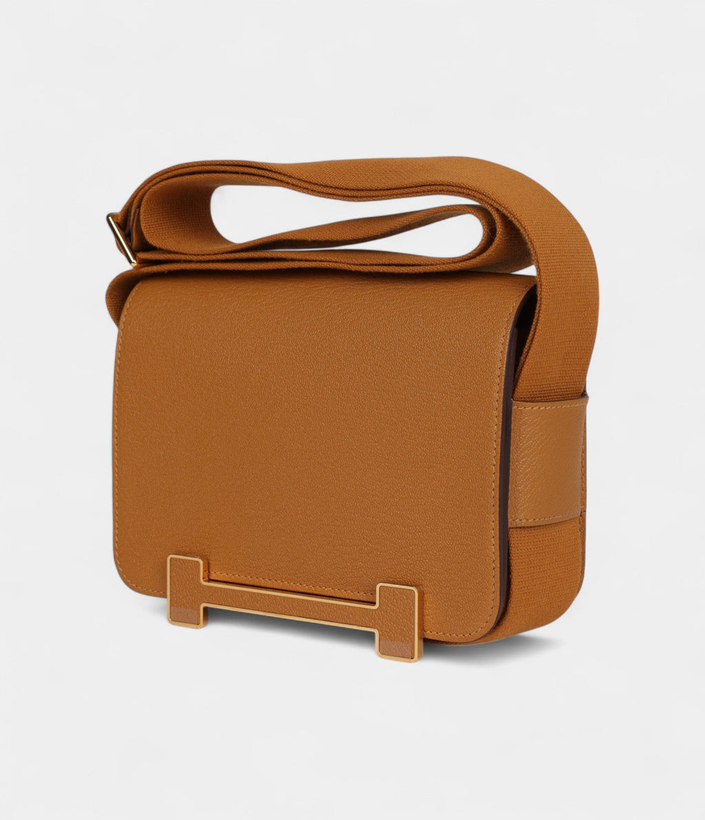 HMGeta Caramel Chevre Mysore Gold Hardware