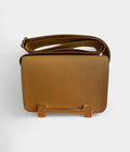 HMGeta Crossbody Bag in Brown Leather
