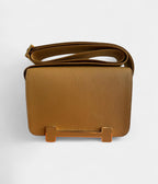 HMGeta Crossbody Bag in Brown Leather