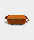 HMGeta Crossbody Bag in Orange Leather