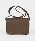 HMGeta Etoupe Chevre Mysore Gold Hardware