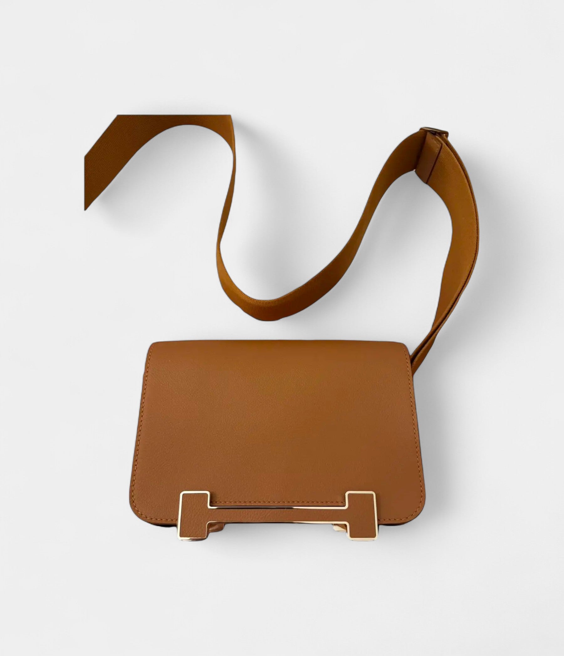 HMGeta Leather Crossbody Bag