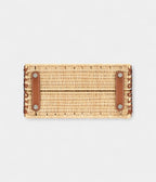 HMGold Swift and Naturel Osier Wicker Picnic BK 25 Palladium Hardware
