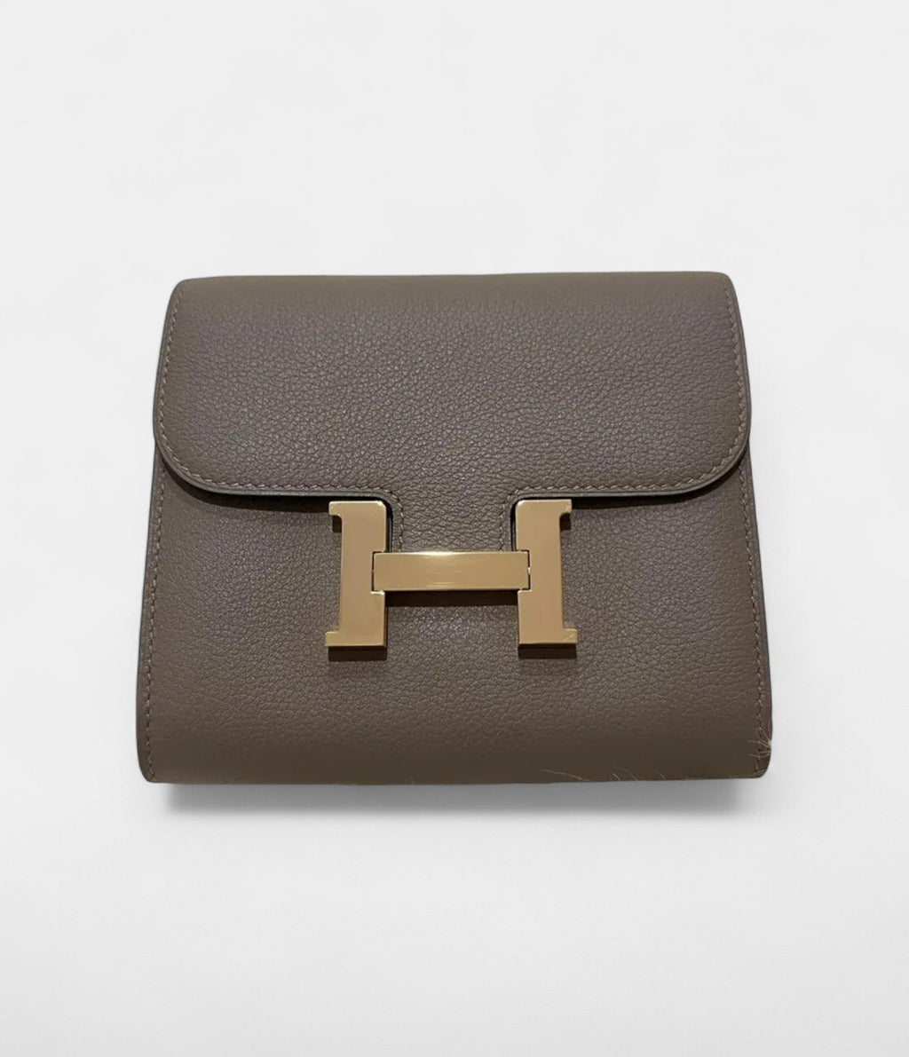 HMGrey Constance Leather Wallet
