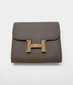 HMGrey Constance Leather Wallet