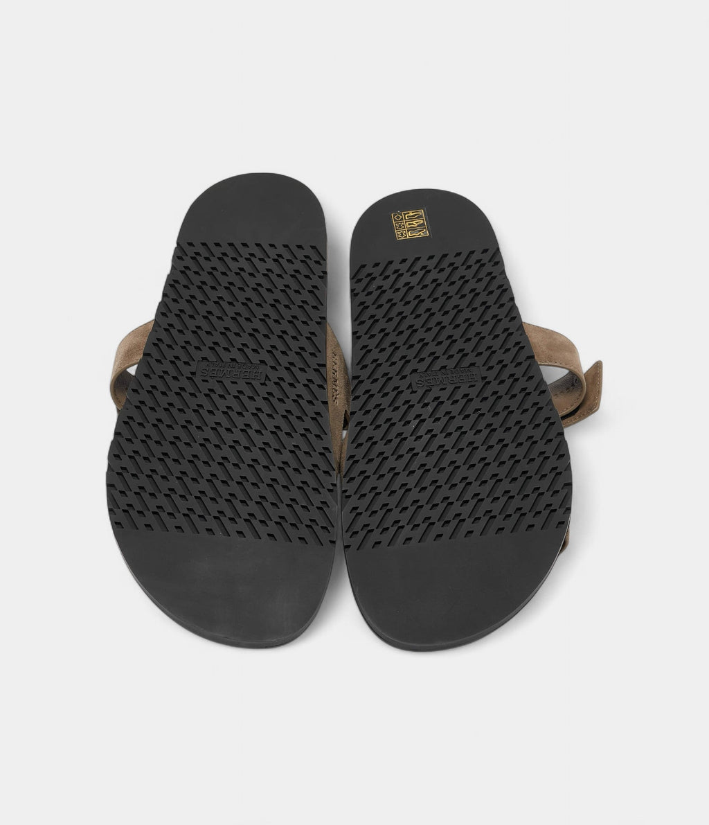 HMGrey Suede Chypre Sandals 43 EU