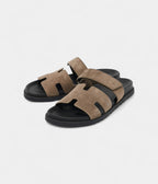 HMGrey Suede Chypre Sandals 43 EU