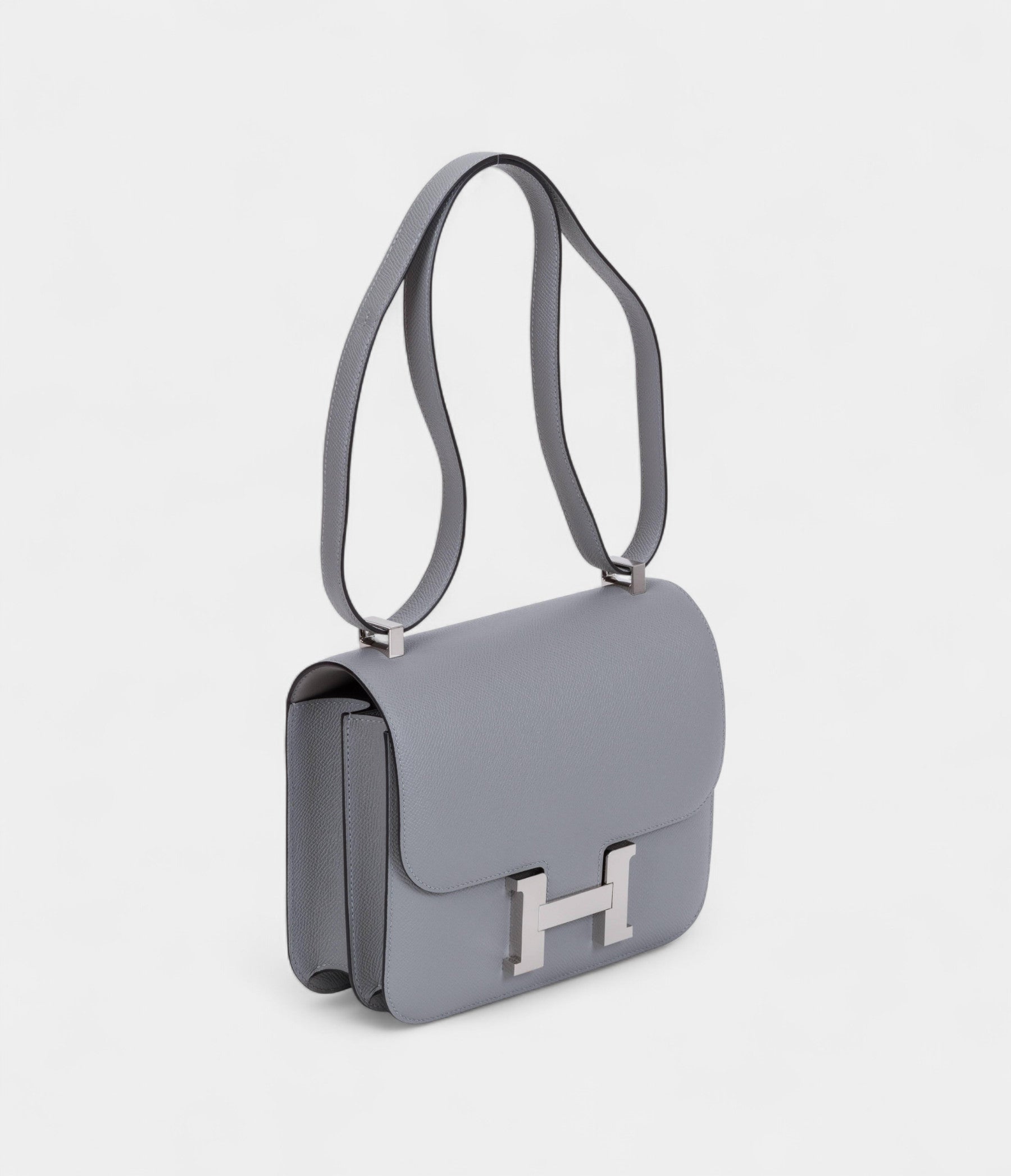 Hermes Gris Mouette Constance 24 CM Bag