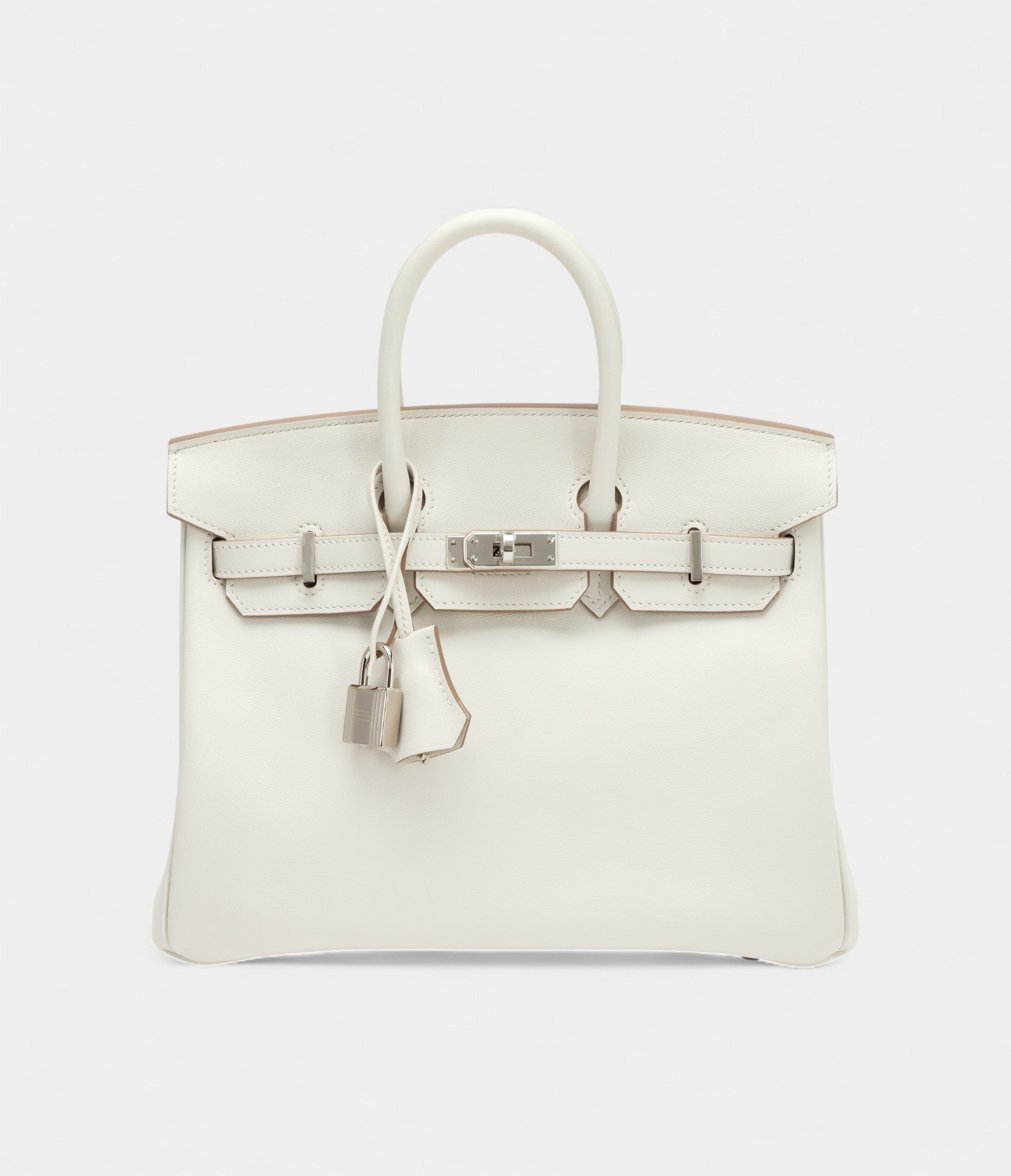 Hermes Gris Pale Swift BK 25 Palladium Hardware