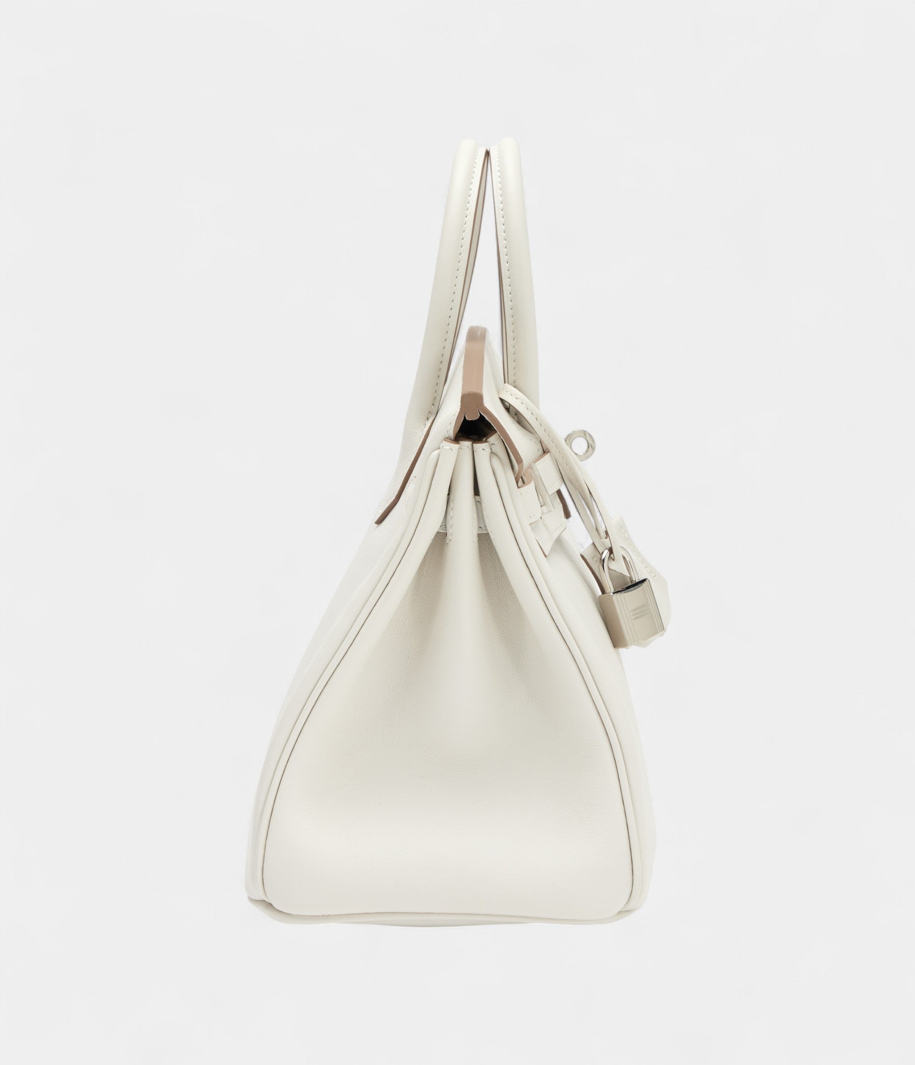 Hermes Gris Pale Swift BK 25 Palladium Hardware