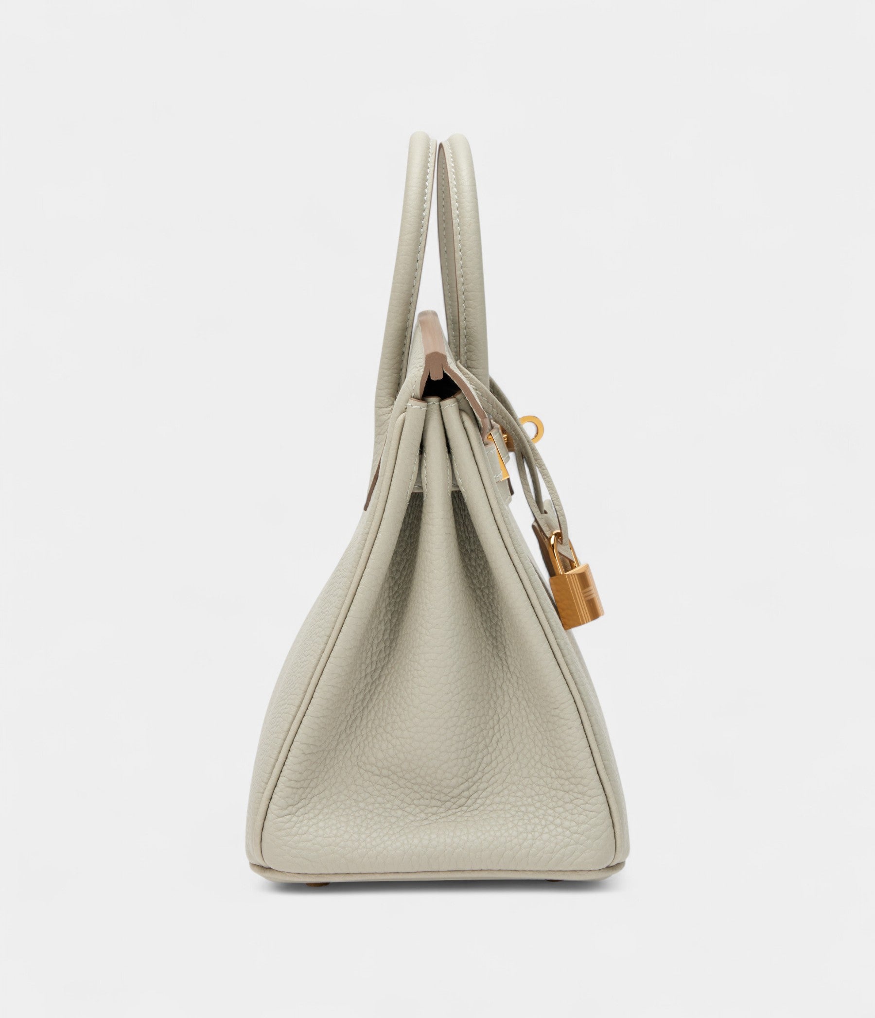 HMGris Perle Togo BK 25 Gold Hardware