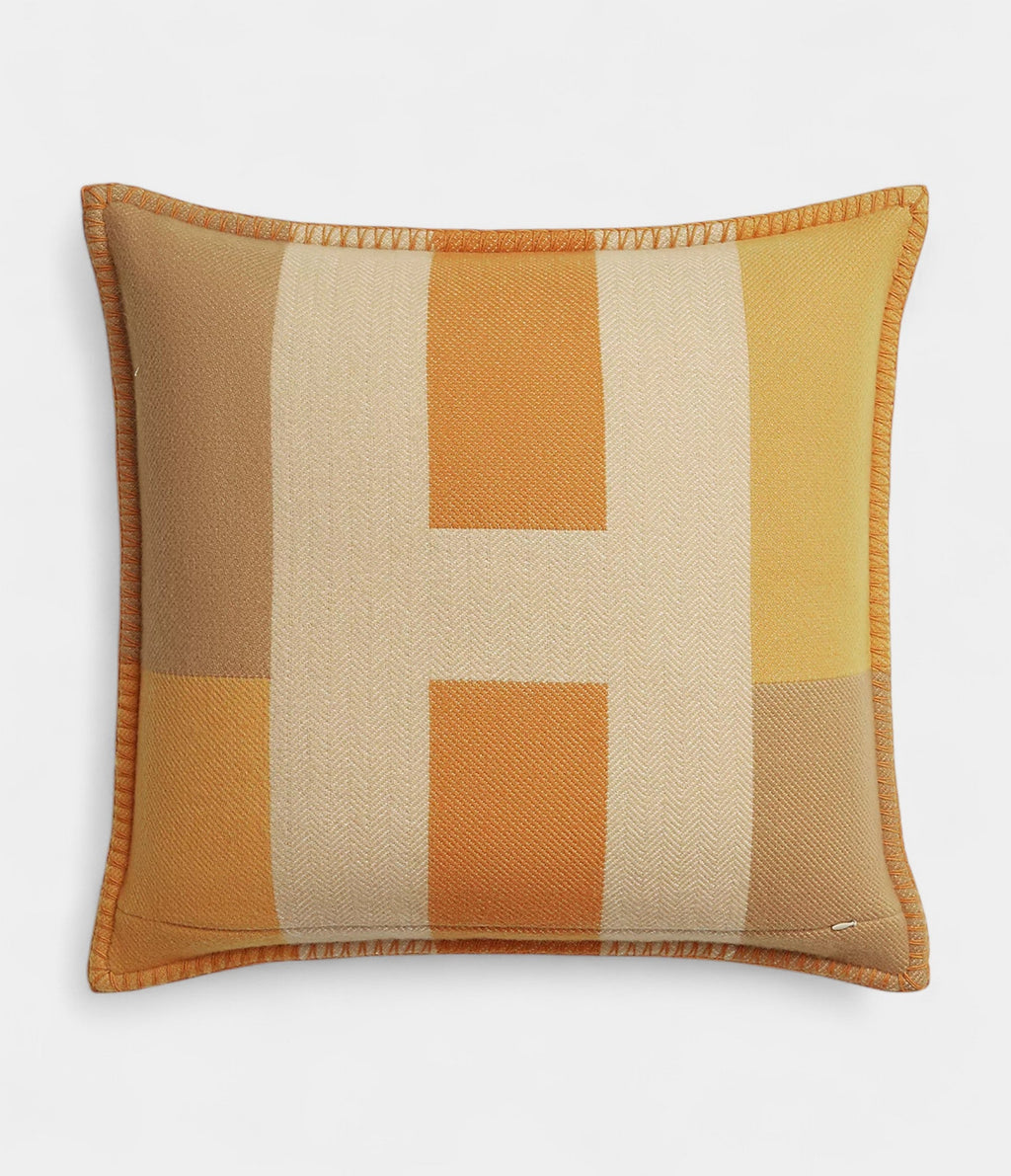 HMH Horizon Pillow A Bold Graphic Statement in Merino Wool