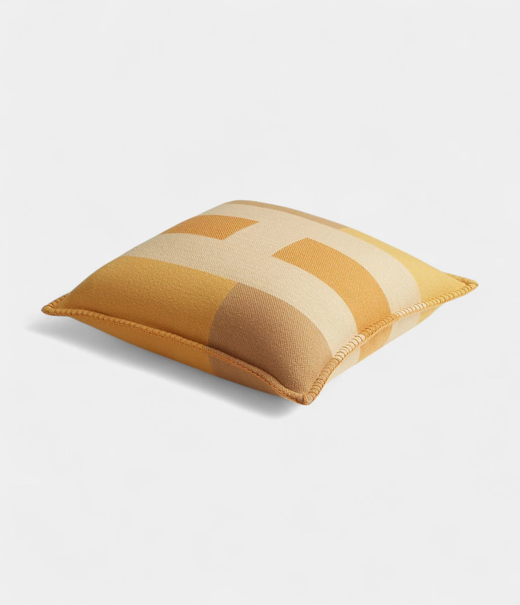 HMH Horizon Pillow A Bold Graphic Statement in Merino Wool