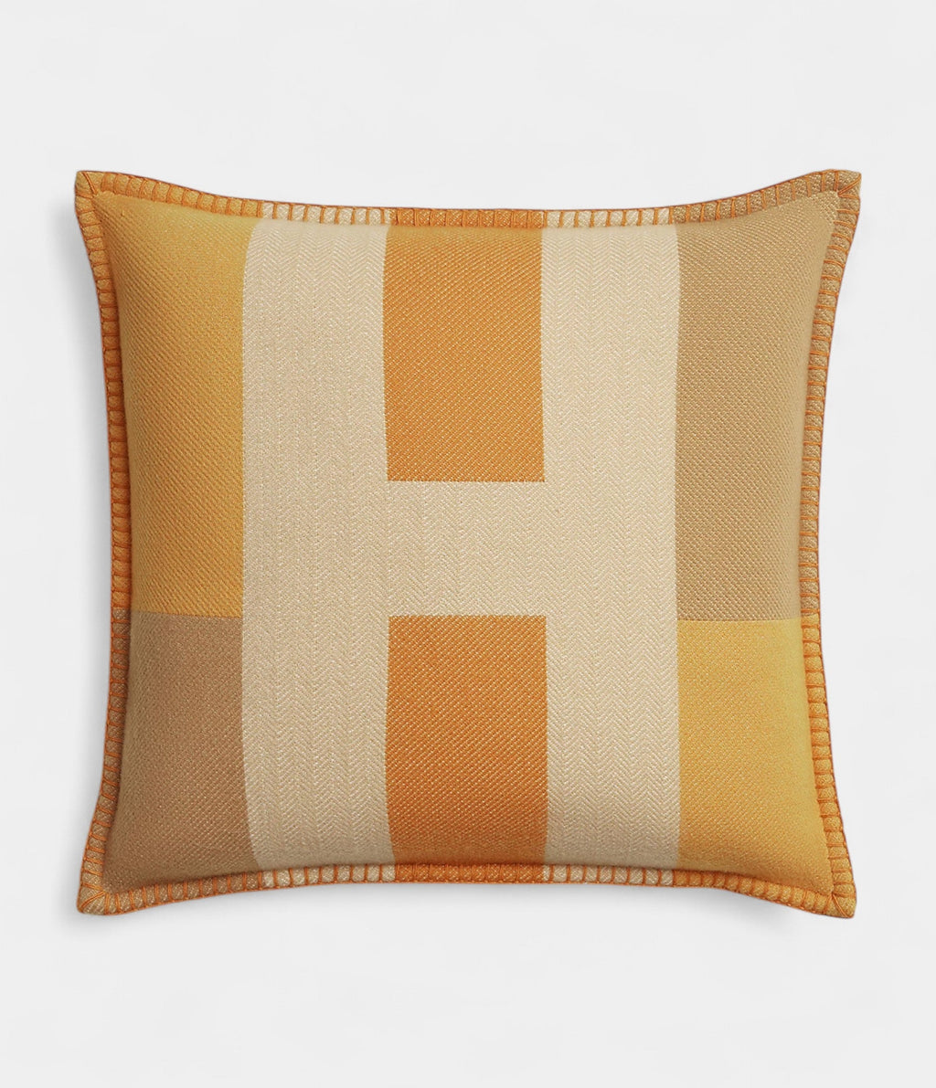 HMH Horizon Pillow A Bold Graphic Statement in Merino Wool