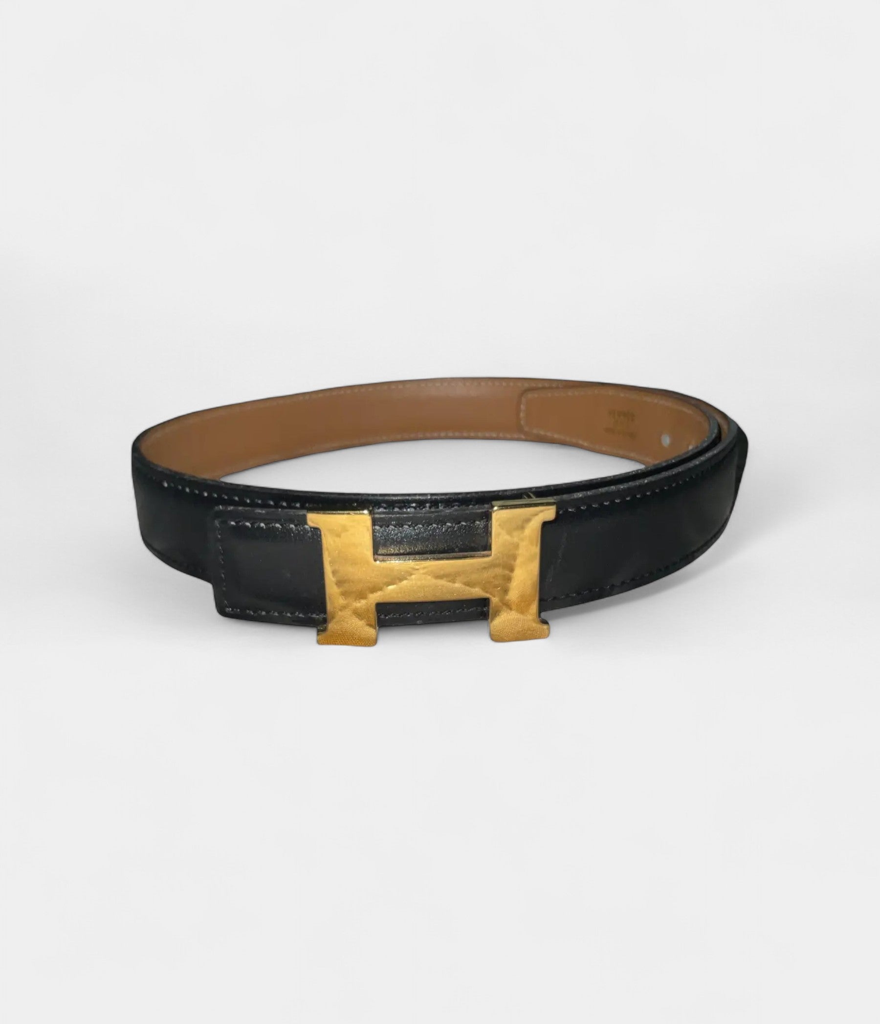 HMH Leather Belt A Bold Statement of Iconic Luxury