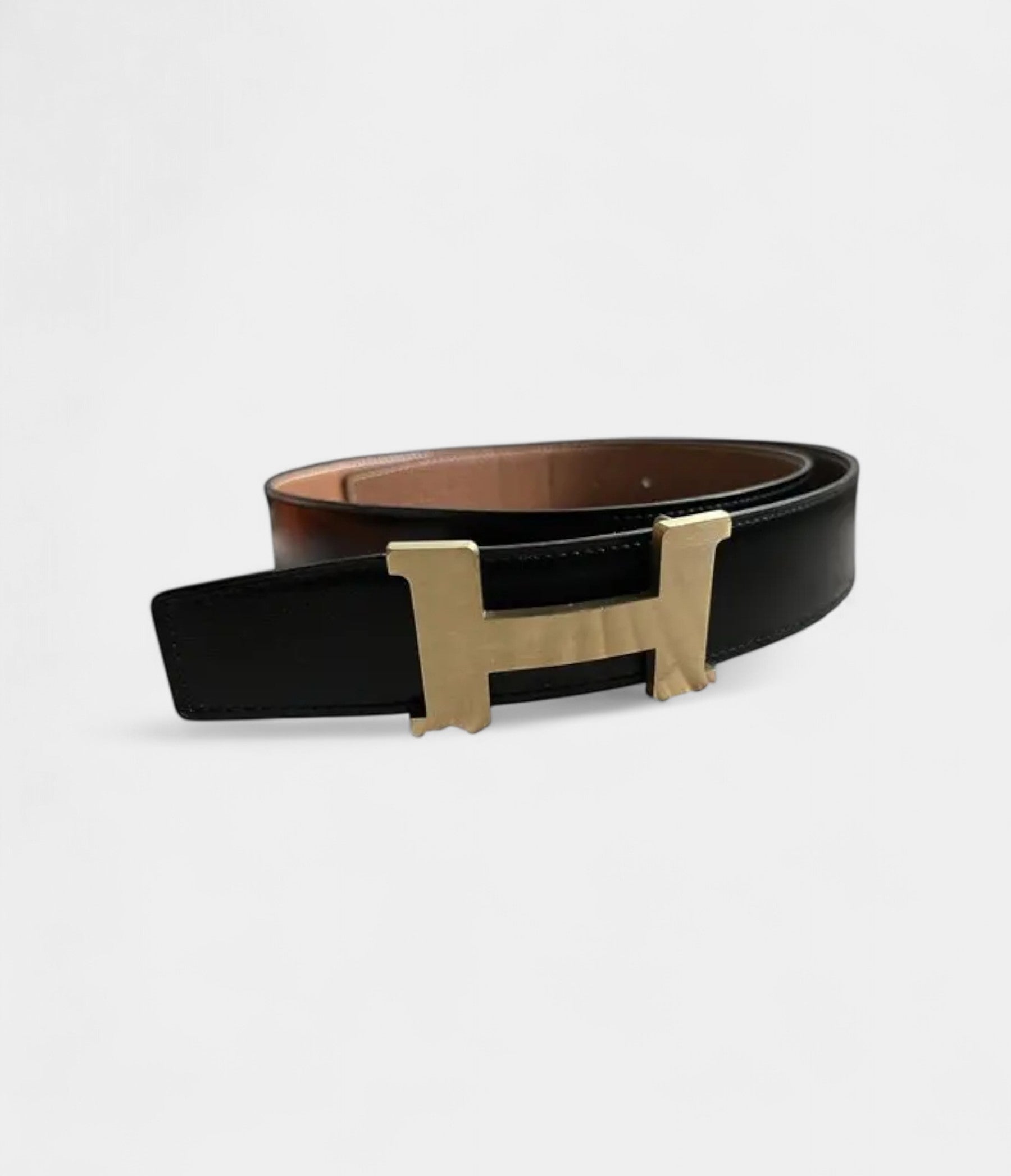 HMH Leather Belt Signature Sophistication in Every Detail