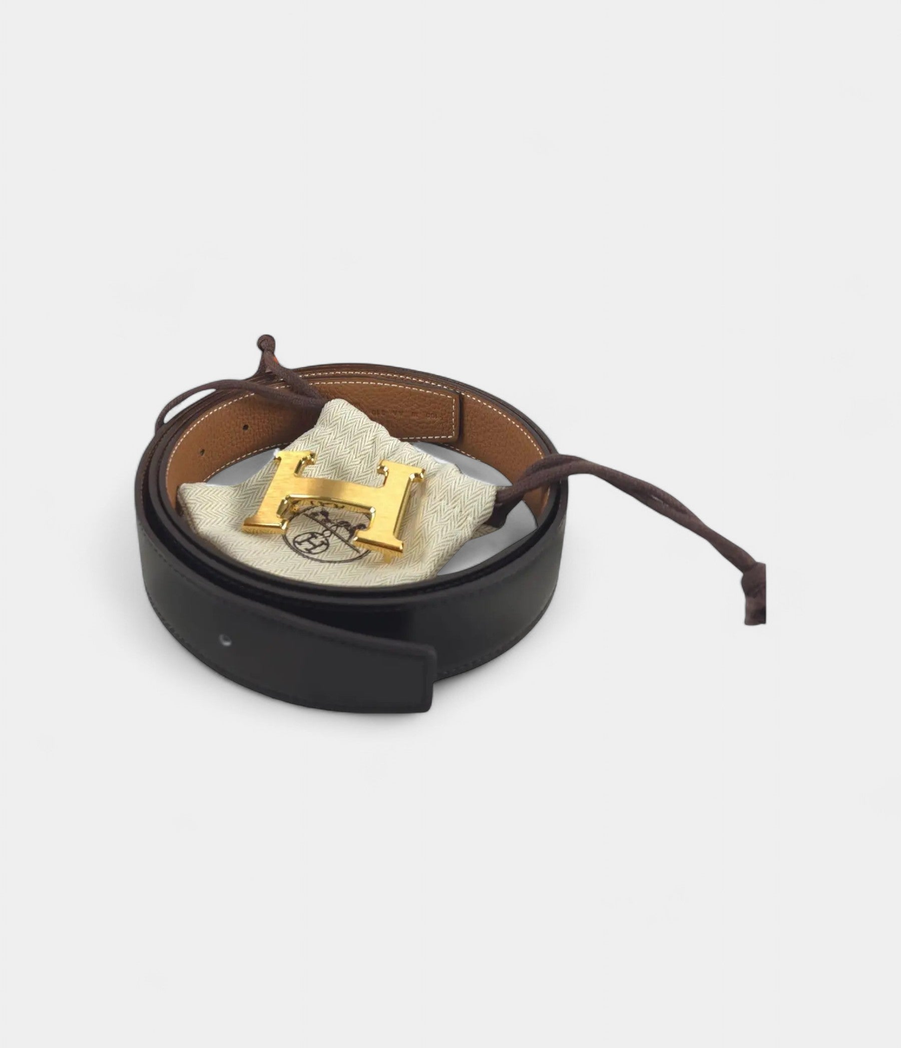 HMH Leather Belt The Definitive Icon of Luxury Style