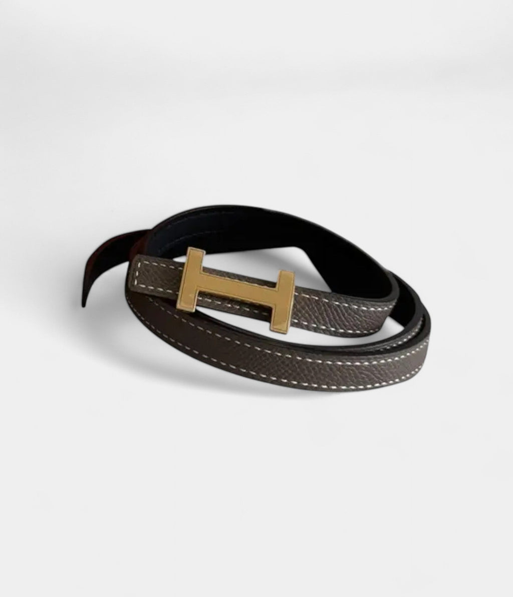 HMH Leather Belt A Signature of Timeless Sophistication