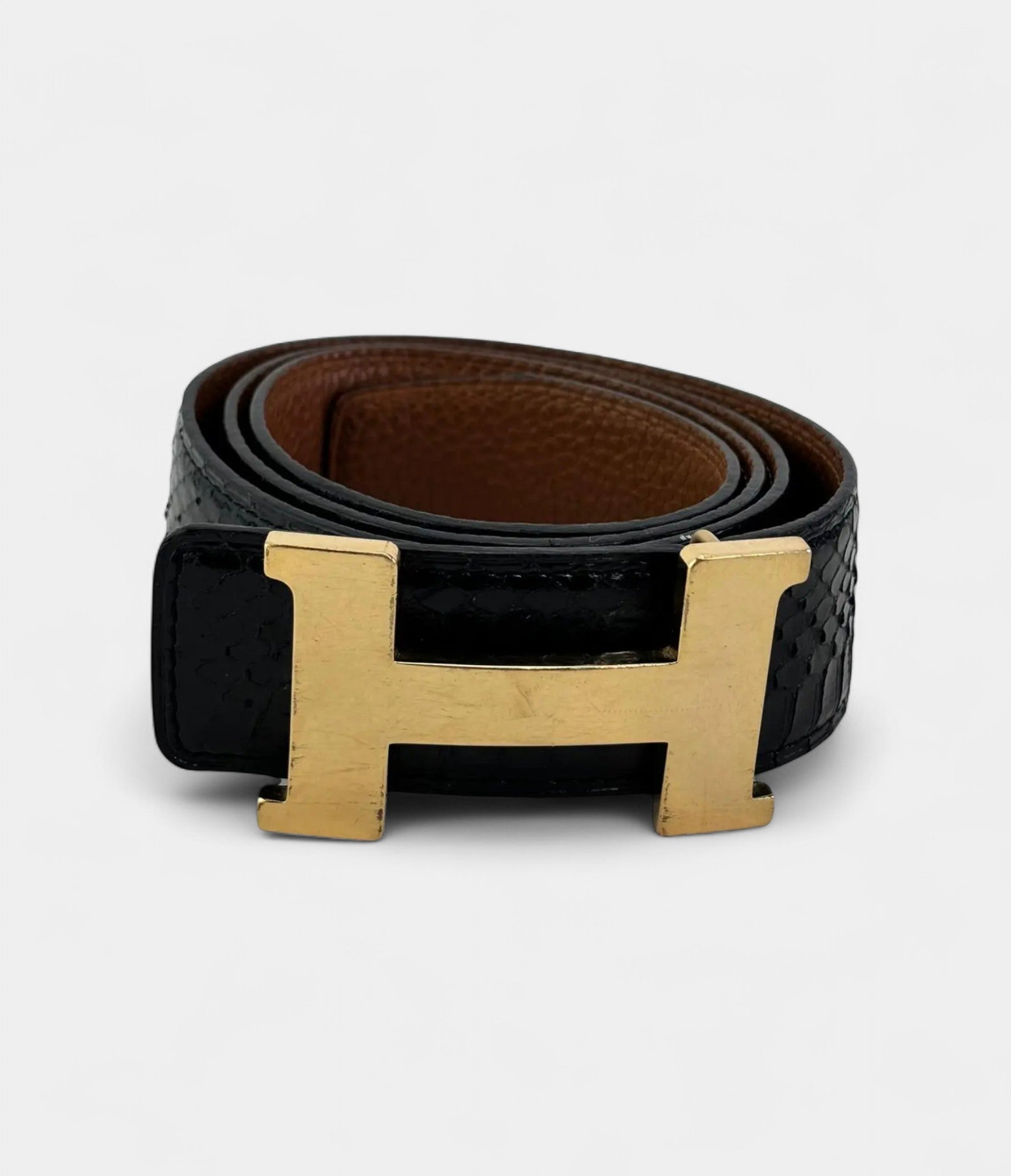 HMH Lizard Belt Exotic Elegance with Iconic Flair
