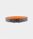HMH Multi colour Leather Belt A Bold Fusion of Color and Craftsmanship