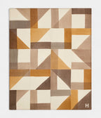 HMH Pythagore Blanket A Masterpiece of Artisanal Geometry