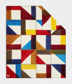 HMH Pythagore Blanket A Masterpiece of Artisanal Geometry