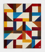 HMH Pythagore Blanket A Masterpiece of Artisanal Geometry